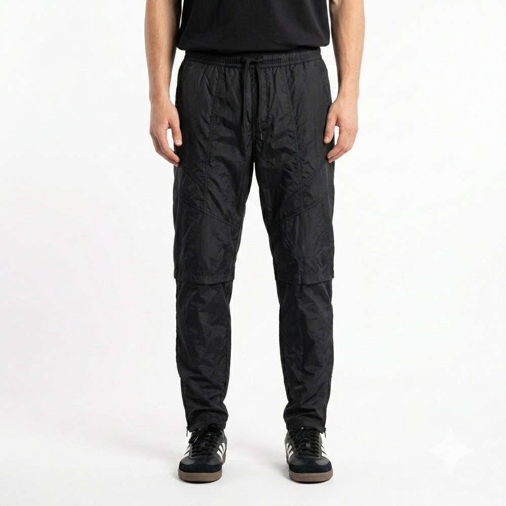 Descente Mens Vintage Ski Pants Supplex Nylon Black M